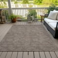 thumbnail image 6 of Addison Rugs Chantille Indoor/Outdoor Transitional Geometric Brown Washable Rectangle Rug, 2'6" x 3'10", 6 of 6