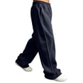 thumbnail image 4 of Dwellite Men’s Baggy Sweatpants with Elastic Drawstring Waist, Breathable Wide-Leg Casual Loose Joggers Deep Pocket 2026 Navy 3XL, 4 of 8