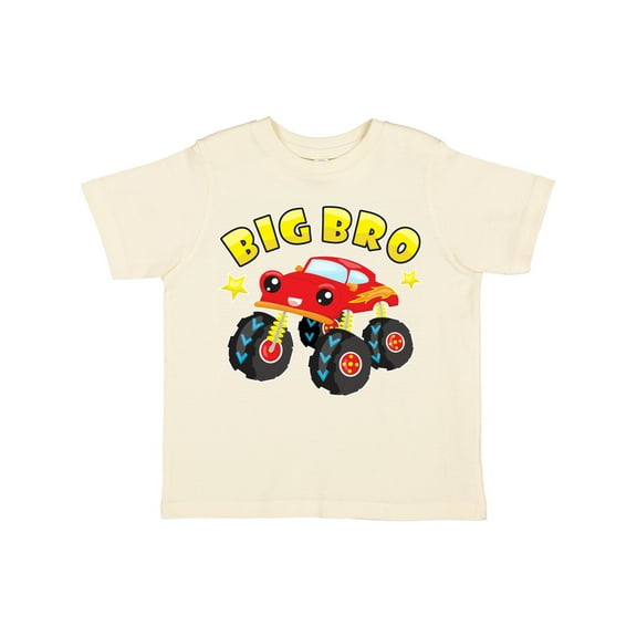 Inktastic Monster Truck Big Bro Boys Toddler T-Shirt