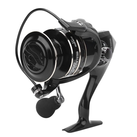 Suodoka Metal Spinning Fishing Reel AC7000 Long Range Throwing Sea Fish Bait Casting Wheel Accessory for Saltwater and Freshwater Fishing 5.91 inches / 15.00 cm 15.2 oz / 431 g