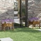 thumbnail image 2 of Jardineras VidaXL, madera maciza de pino, color marrón miel, 70 x 70 cm, 2 of 8