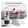 thumbnail image 3 of Ventilador Calentador Purificador 3 En 1 82cm Esquimal Color Grafito, 3 of 8