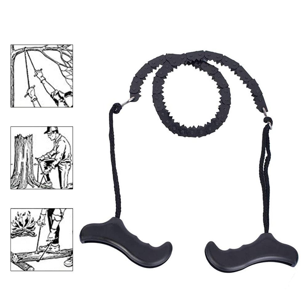 ankishi Pocket Chainsaw Portable Survival Chain Saw Outdoor Hand Saw