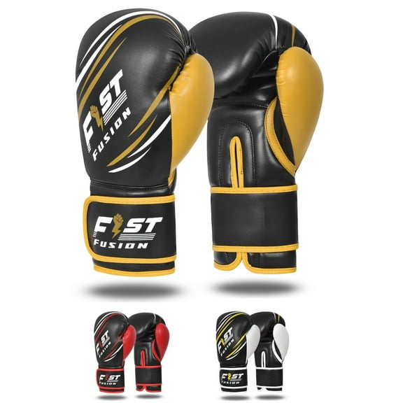 Kids Boxing Gloves, Training and Sparring Maya Hide Leather Hook and Loop Closure, Kids Youth Punching Bag Gloves 2 4 6 oz