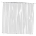thumbnail image 4 of Raindrops Shower Curtain Waterproof EVA Transparent 1 Set 70.9x70.9in, 4 of 8