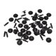 thumbnail image 1 of 30pcs parachoques radiador montaje clips de plástico 8mm para, 1 of 7