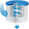 thumbnail image 2 of FANNGYX 4-Pack Type D Pool Filter Cartridges ,Replacement for Funsicle Pool Filters (Compatible with Adult-Sized Pools) LG618-582, 2 of 6