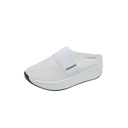 

Zodanni Ladies Comfort Slip On Flats House Nonslip Backless Clogs Lightweight Slides