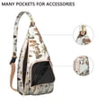 thumbnail image 4 of Psychedelic Mushroom Pack - Trippy Colorful Fungi Design, Fashion Forward Sling, 4 of 4