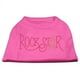 Chemises Rockstar en Strass Rose Vif M (12) – image 1 sur 1