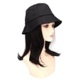 thumbnail image 4 of , Easy To Wear  Texture Black Brown Women Hat   For Travel, 4 of 8