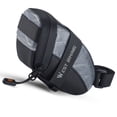 thumbnail image 3 of 2Pcs WEST BIKING Bike Bag Bike Saddle Bag Waterproof Cycling Seat Pack Under Seat Pouch (Grey), 3 of 6
