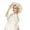 White, variant on Christmas Breathable Cowboy Hat Western Party Large Brim Hat Fedoras Cowboy Sunproof Hat Accessory Wide Curved Brim