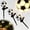 3PCS, variant on Fun Sporty Solar Light for Garden, LED Lawn Soccer Stake Light, Decorative Efficient Solar-Powered Sports Football-Shaped Lamp Stakes, Easy Installation for Patio, Pathway, Yard, Outdoor (3PCS)