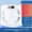 【Body Fat Scale - Battery Operated】Ivory White - 81 Full Body Data Measurements, variant on Smart Tempered Glass Body Composition Scale with Hidden LED Display, USB Rechargeable Digital Weight Scale for Multi-User Profiles, High-Density Personal Wellness Tool