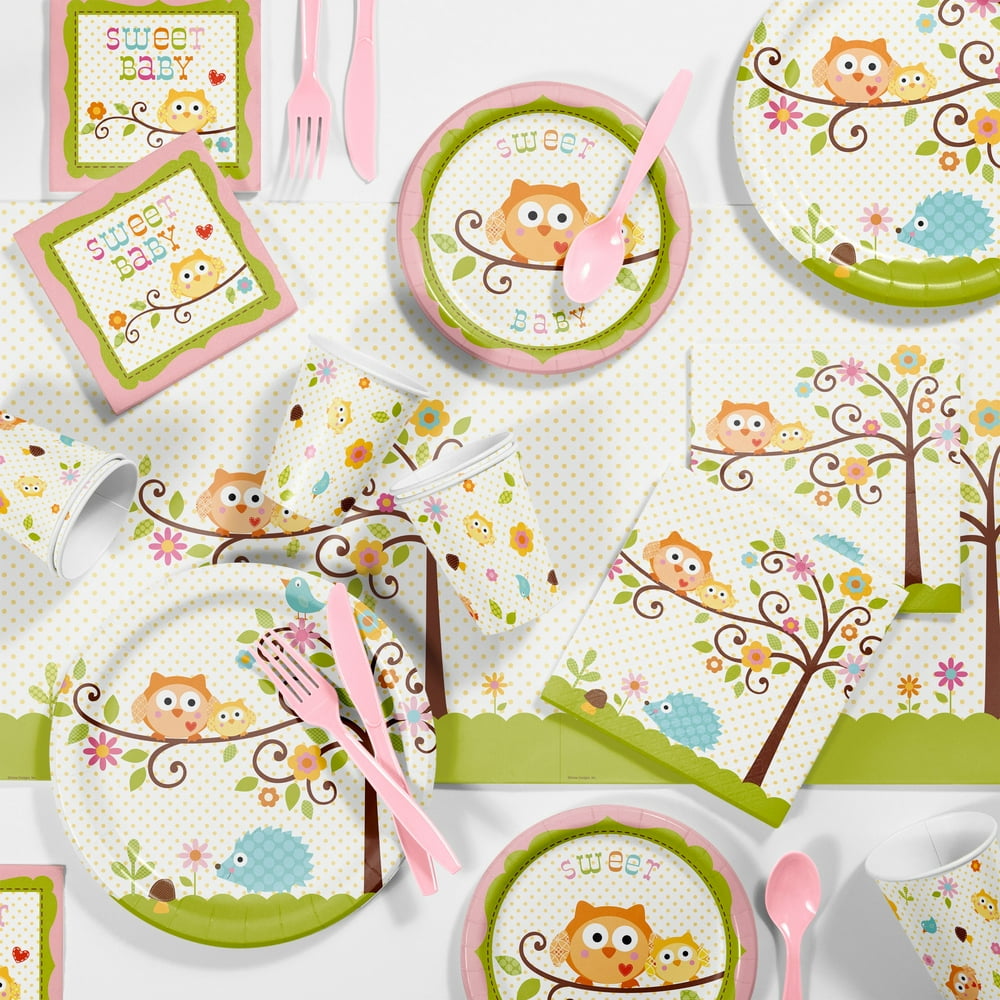 Happi Tree Girl Baby Shower Kit - Walmart.com - Walmart.com