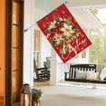 thumbnail image 4 of Cartel AVOIN Colorlife con estampado floral navideño, 71 x 102 cm, doble cara, 4 of 7