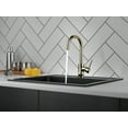 thumbnail image 3 of Delta 1959LF-PN Trinsic Single Handle Bar Faucet - Nickel, 3 of 7