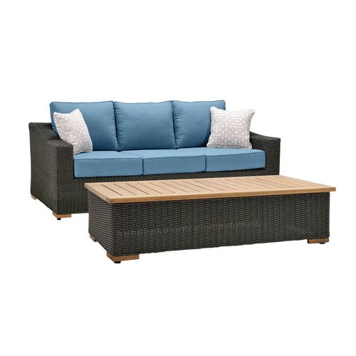 New Boston Rattan Sofa Seating Group, Lazy Boy Outdoor Wicker Furniture