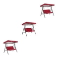thumbnail image 2 of Yuarrent Cubierta de asiento abatible, toldo impermeable para sombra de sol, hamaca para patio exterior, Protector de toldo de repuesto a prueba Rojo 3Conjunto, 2 of 6
