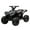 Black, variant on Riedhoff 12V Kids Ride-On ATV, Battery-Powered, LED Lights,High/Low Speed,USB,Treaded Tires,Blue