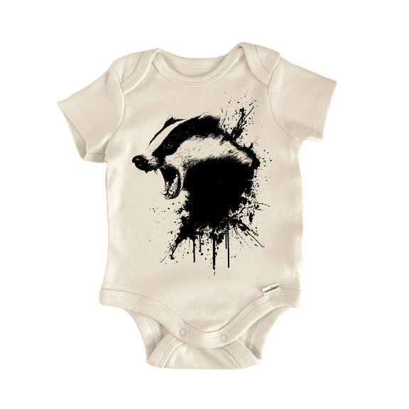 Honey Badger Splatter - Baby Bodysuit