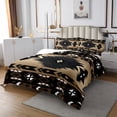 thumbnail image 3 of Western Boho Bedspread Set Twin,Aztec Coverlet Set Tribal Arrow Quilt Set Rustic Home Decor,Bohemian Stripes Western Room Decor for Teen Southwestern Decor,Black Brown, 3 of 4
