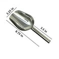 thumbnail image 3 of 4 Pack Ice Scoop 12oz, Scoop for Ice machine maker, Freezer, Bar, Ice, Candy, Dry Goods, Popcorn, Kitchen, Sturdy Durable Ice Scooper 8.75 inch Long, 3 of 7