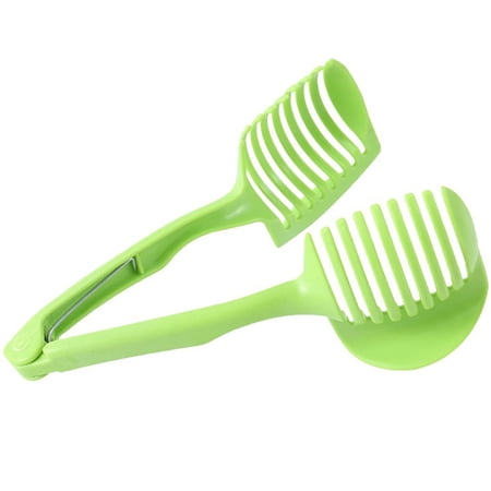 MOKKHNB Egg and Fruit Slicer Cutter Green Convenient Kitchen Gadget for Quick Even Slices