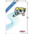 thumbnail image 3 of The Powerpuff Girls - Bubbles Heart Lines Wall Poster with Pushpins, 22.375" x 34", 3 of 3