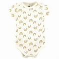 thumbnail image 4 of Hudson Baby Infant Girl Cotton Bodysuits, Dreamer Rainbow, 0-3 Months, 4 of 5
