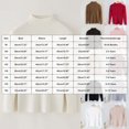 thumbnail image 6 of OJSFQUFP Kids Ribbed Sweater Solid Color Long Sleeve Slim Fit Knit Base Layer Shirts for Boys Girls, 6 of 9