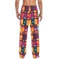 thumbnail image 4 of FORMRS Mens Pajama Pants with Pockets Sleepwear Lounge Bottoms Sizes S-2XL, Purple Jar, 4 of 7