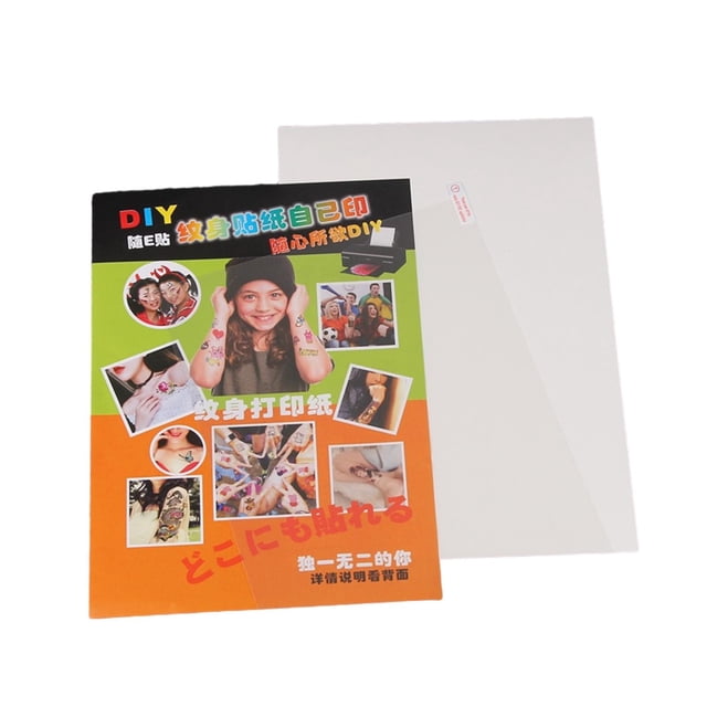 Papel de Plantilla para Tatuar Sunnimix 10 Piezas A4