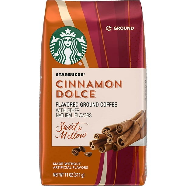 Starbucks Flavored Ground Coffee Cinnamon Dolce 11 oz