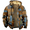 Light Brown, variant on Men's Heavyweight Sherpa Lined Fleece Jacket, Winter Warm Patchwork Print Full-Zip Cardigan Coat for Casual Streetwear [Light Blue M]