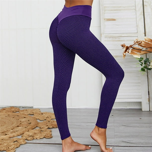 Leggings de nido de abeja, nalgas de melocotón, leggings de cintura alta XL para mujer, nalgas de burbuja, pantalones de yoga, nalgas, cintura alta, nalgas de melocotónpangjing