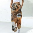 thumbnail image 2 of Cute Donkey Print Sweatpants for Women Funny Animal Pattern Trousers Lace-Up Elastic Waist Track Pants Baggy Relaxed Fit Palazzo Pant Cute Going Out Holiday Pants with Pockets 2025, 2 of 6