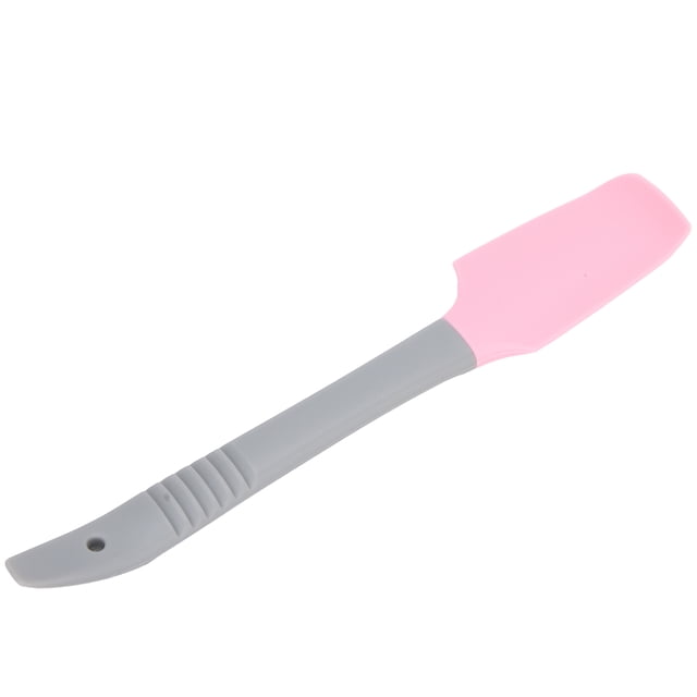 Spatule à Cire, Design Réutilisable en Silicone avec Trou de Suspension Spatule à Cire Durable Tête Courbée Résistante aux Hautes Températures pour Épilation pour Chauffe-Cire Rose