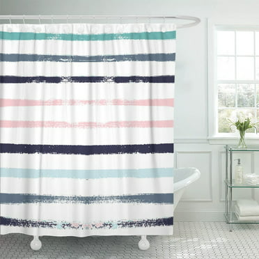 Bathroom Shower Curtain 66x72 Inch, Max Studio Shower Curtain Blues
