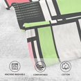 thumbnail image 5 of Yayeee 100% Cotton Hand Towels for Bathroom 16" x 28" Soft Absorbent Kitchen Towel, Green Abstract Geometric, 5 of 7
