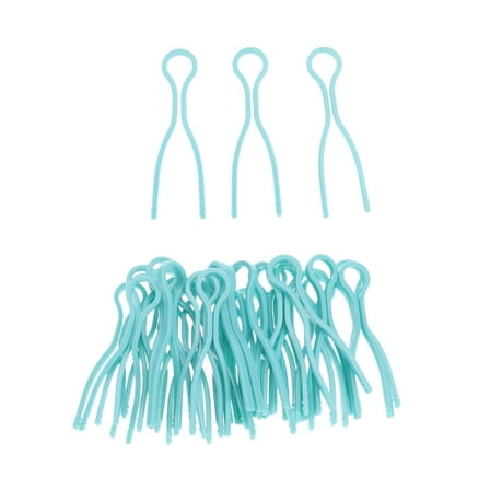 WORGEOUS  40 Pcs Stacker Embroidery Accessories Sewing Bobbin Clips Green