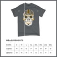 thumbnail image 7 of Pittsburgh Sugar Skull T-shirt Steel City Football Fan Tailgating Men's Tee, 7 of 7