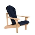 thumbnail image 3 of All Things Cedar CC21-B Adirondack Outdoor Chair Cushion | Blue - 54L x 20W x 2H, 3 of 3