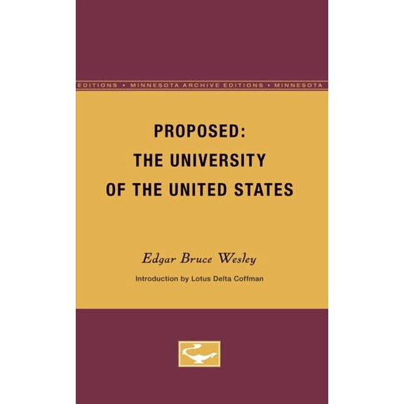 Proposed: The University of the United States (Paperback)