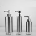 thumbnail image 4 of MasteelfCA 1pc 350ml Soap and Liquid Dispenser Stainless Steel Pressed Soap Dispenser for Kitchen Bathroom, 4 of 8