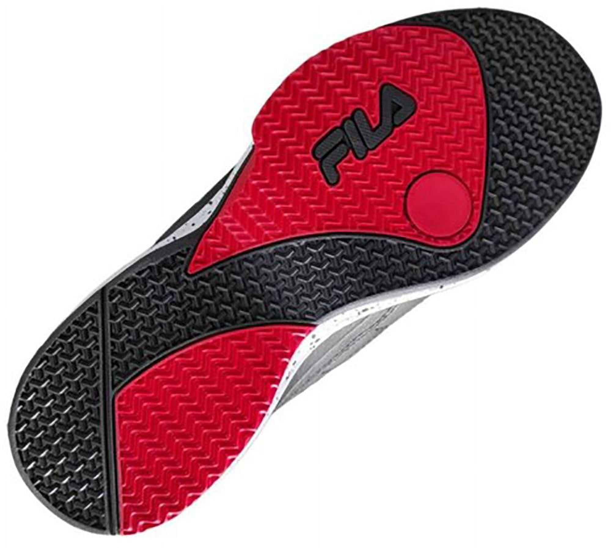 Mens Fila Spitfire Shoe Size 11 Black Fila Red White Basketball Walmart