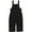 Black / Negro, variant on Unisex Classic Heavyweight Winter Snow Bib Ski Pant Snowsuit for Boys and Girls, Black 4