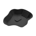 thumbnail image 4 of Bunblic Reptile Food Water Bowl with Ramp Turtle Bathing Pool for Turtle Snake Gecko Black, 4 of 8