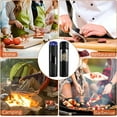 thumbnail image 4 of Baprem Gravity Electric Salt and Pepper Grinder with LED Light, Refillable Automatic Pepper Grinder Mill Shakers, Battery Powered & Adjustable Coarseness, Black, 4 of 13